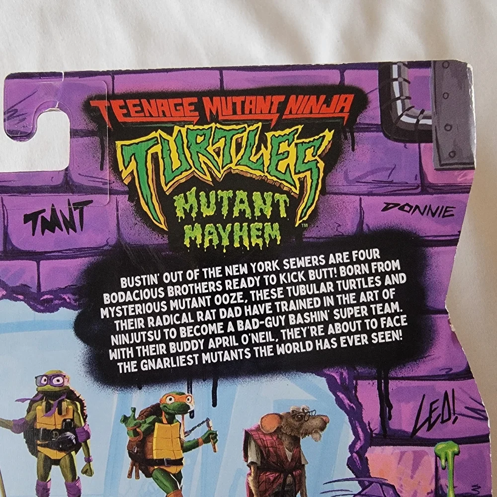 Teenage Mutant Ninja Turtles Mutant Mayhem Donatello The Brains Action Figure